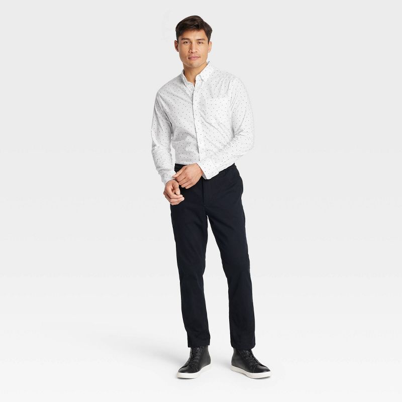 Men's Every Wear Long Sleeve Button-Down Shirt - Goodfellow & Co™, 4 of 7