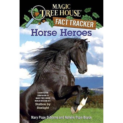 Horse Heroes - (Magic Tree House (R) Fact Tracker) by  Mary Pope Osborne & Natalie Pope Boyce (Paperback)