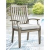Signature Design by Ashley Rainier Ranch Rust and Fade Resistant Arm Chairs With All-Weather Cushion, Set of 2, Brown - 3 of 4