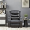 MAYEERTY Power Recliner Chair, Electric Faux Leather Reclining Chair with Adjustable Backrest for Living Room, Black - 3 of 4