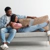 Cheer Collection Long Shaggy Hair Body Pillow (20" x 54") - 4 of 4