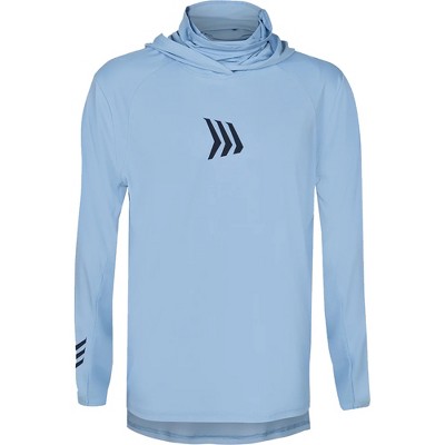 Gillz Men's Pro Series Spray LS Shirt - Powder Blue