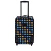 Rockland Polka Softside Upright Luggage Set with telescoping_handle Multi/Blue Dot 4-Piece (14/19/24/28) - 2 of 3