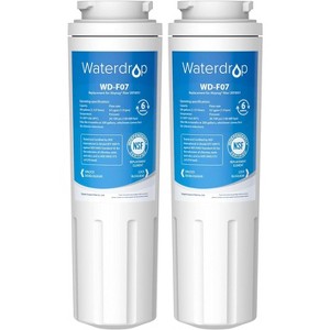 Waterdrop UKF8001 Refrigerator Water Filter 4, Replacement for Whirlpool EDR4RXD1, EveryDrop Filter 4,2 Filters - 1 of 4