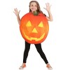 HalloweenCostumes.com One Size Fits Most   Pumpkin Kid's Costume, Orange/Green/Orange - 3 of 4