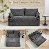 Whisen 59.5" Convertible Sleeper Sofa with Storage and Charging - 4 of 4