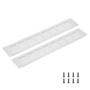 Unique Bargains Rectangle Ventilation Grille, Aluminum - 1 of 3