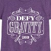 Girls' - Wicked - Defy Gravity Fitted Short Sleeve Graphic T-Shirt - 2 of 4