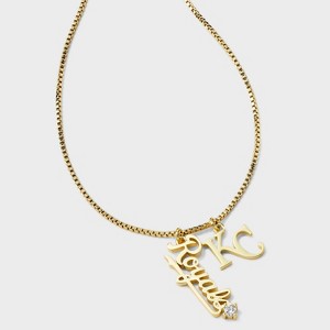 Bijoux Sport by Luv Aj MLB Gold Charm Necklace - 1 of 4