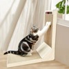 Munora L-shaped Vertical Cat Scratching Mat; Interactive Toys For Indoor Cats; Pet Toy Cat Scratcher Pad - 2 of 4