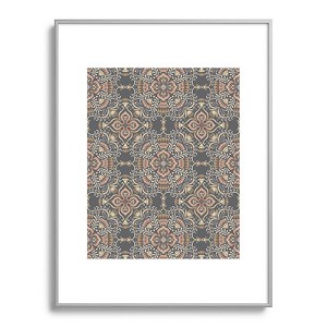 Pimlada Phuapradit Kaasni Gray Metal Framed Art Print - Deny Desings - 1 of 3
