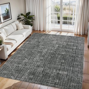 Washable Rugs for Bedroom, Living Room, Modern Minimalist Non-Slip Area Rug, Stain Resistant for Dining Room, Classroom - 1 of 4