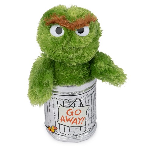 Gund Sesame Street Official Oscar The Grouch Muppet Plush Premium Plush Toy For Ages 1 Up Green silver 10 Target