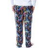 Star Wars Mens' The Mandalorian Color Helmets Sleep Pajama Pants Black - 4 of 4