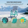 WestinTrends Malibu HDPE Adjustable Highback Folding Patio Dining Chair - 3 of 4