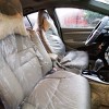 Unique Bargains Plastic Seat & Steering Wheel Hand Brake Shift Knob Cover Set for Car White - 3 of 4