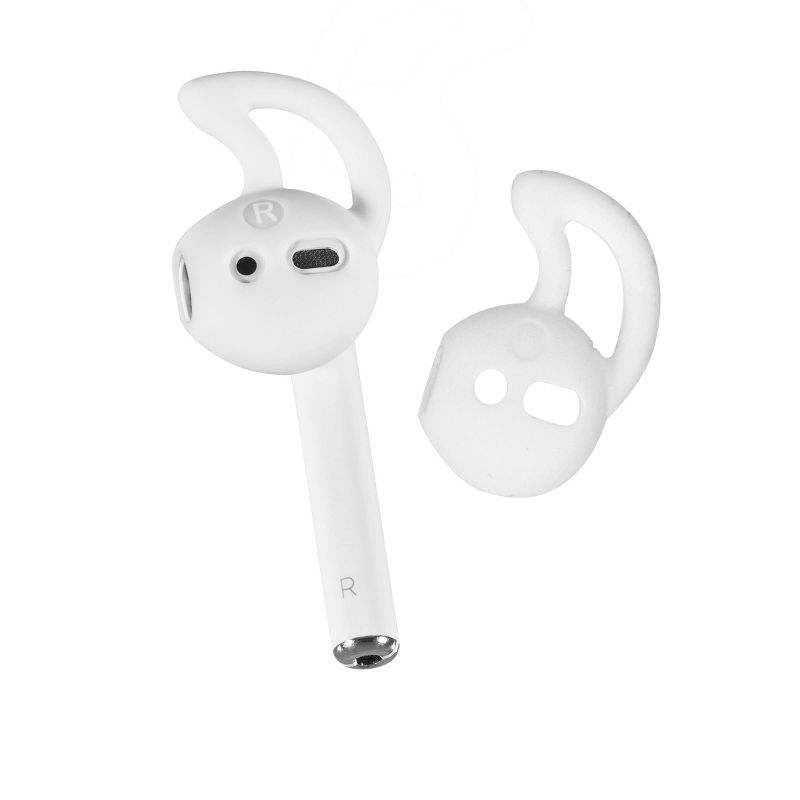 Case-Mate Ear Hooks for Apple Airpods - White, 1 of 4