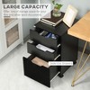 3 Drawer Mobile File Cabinet, Rolling Printer Stand, Vertical Filing Cabinet - 4 of 4