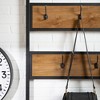 CAVINAS Hall Tree with 7 Hooks Simple Coat Rack with Shoe Rack and Bench for Entryway - 2 of 4