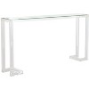 Benji Acrylic Console Table - SFV3103A - Clear - Safavieh Couture - 4 of 4