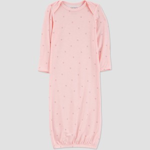 Carter's Just One You® Baby Girls' Comfy Soft Gown - Pink - 1 of 3