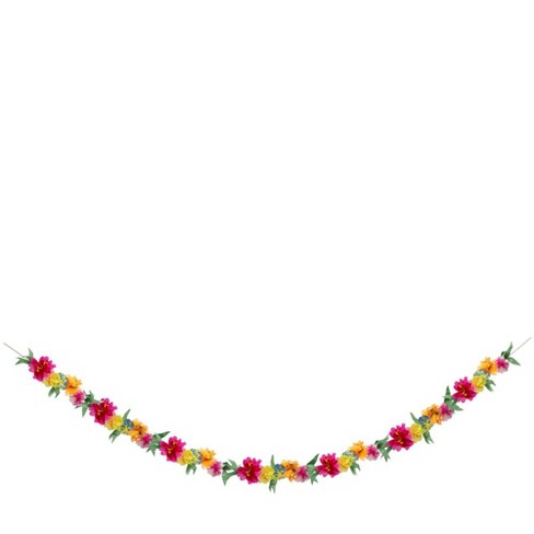 Meri Meri Bright Blossom Garland Party Decorations And