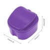 Unique Bargains Portable Braces Box with Strainer 1 Pc - 4 of 4