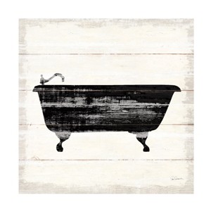 Trademark Fine Art -Sue Schlabach 'Shiplap Bath I' Canvas Art - 1 of 4