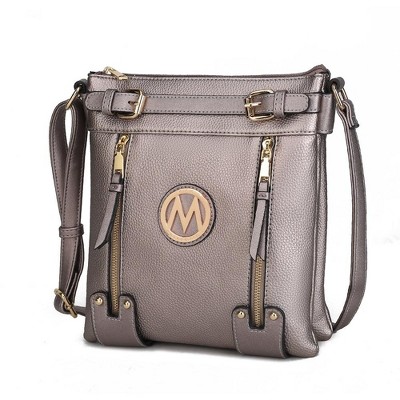 MKF Collection Lilian Vegan Leather Women’s Crossbody Purse Functional by Mia K