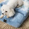 NICOLE MILLER NEW YORK PET Kendall Fluted Geo Cozy Couch Protector Pet Bed - 4 of 4