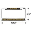 Ohio Dominican University Mascot Full Size Standard License Plate Metal Frame - 4 of 4