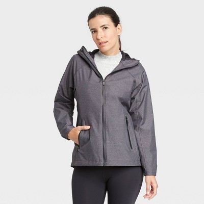 womens rain jacket with hood target