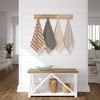 Olive & Linen Dots Turkish Terry Hand Towel - 2 of 4