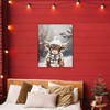 Stupell Industries Cozy Winter Highland Calf Canvas Art - 3 of 4