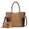 MKF Collection Merlina Faux Crocodile-Embossed Women’s Tote Bag & matching Wallet by Mia K - 2 of 4