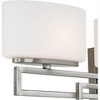 Hinkley Lanza Nickel 34" Wide Bathroom Wall Light - 4 of 4