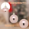 Unique Bargains Plastic Party Wedding Christmas Box Packed Hanging Ornament Balls 2.4" 24 Pcs - 3 of 4