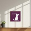 Slickblue 7x7 Dog Quote Wood Sign – Lab Testing Food Humor for Pet Owners' Kitchen or Home, Color Options - 2 of 3