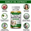 Mulittea Organic Odorless Garlic Capsules 5000mg – Heart, Immune & Digestive Support - 120 Softgels - 4 of 4
