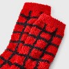 Women's Windowpane Plaid Cozy Crew Socks - Auden™ 4-10 - 3 of 3