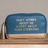 Eyebrow Cosmetic Bag Faux Leather - 3 of 4