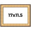 PosterPalooza | Traditional Gold Picture Frame - UV Acrylic, Backing Board, Hanging Hardware Included - 2 of 4