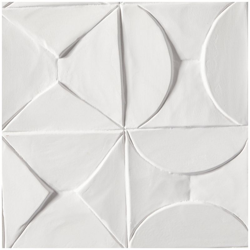 40&#34; x 40&#34; Wood Geometric Intricately Carved Wall Decor White - CosmoLiving by Cosmopolitan, 4 of 6