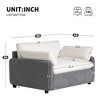 Wooakway Single Sofa Chair Modern Sofa with Deep Seats Cozy Living Room Furniture - 3 of 4