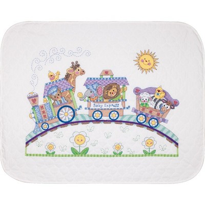 Dimensions Baby Hugs Quilt Stamped Cross Stitch Kit 34"X43"-Baby Express