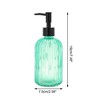 Unique Bargains Convenient Vertical Stripes Soap Dispenser 13.53oz 1 Pc - 4 of 4