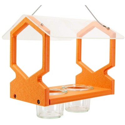 JCs Wildlife Geometric Hanging Oriole Jelly Bird Feeder - Made in the USA - Outdoor Grape Jelly Bird Feeder