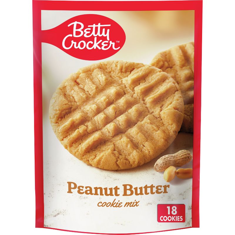 Betty Crocker Peanut Butter Cookie Mix - 17.5oz, 1 of 18