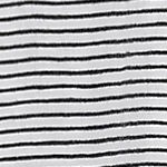white/black stripe