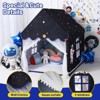 Etokfoks Space Kids Tent Indoor Rocket Ship with Mat Star Lights 1 Piece for Toddlers Playroom Bedroom Spacious for 3 to 4 Children - 4 of 4